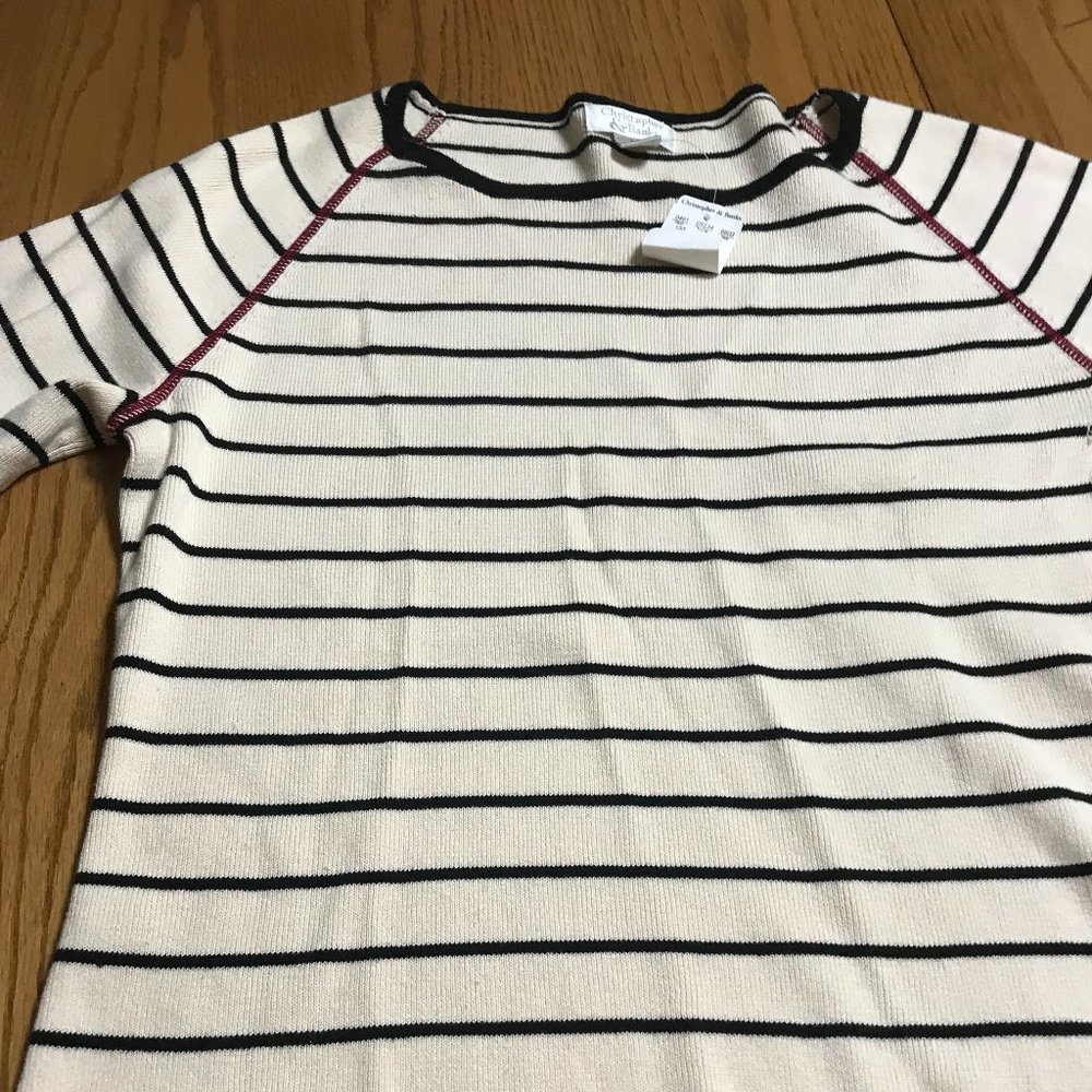 CHRISTOPHER BANKS LADIES TOP - SIZE MEDIUM - NEW WITH TAGS